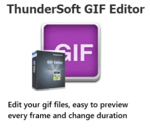 محرر ThunderSoft GIF ترخيص مجاني لمدة عام واحد