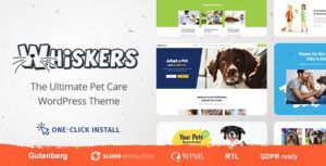 Whiskers v1.0.7 – Pets Store | Vet Clinic | Animal Adoption
