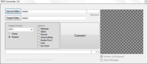 تحميل اداة تحويل ملفات الPNG لـDDS والعكس DDS Converter 1.4