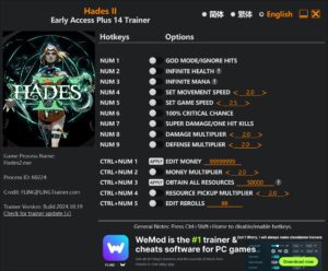 WARNO Trainer 6 Options · Game Version: v20240527-v20241031+