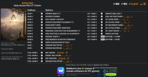 Immortal Life Trainer 34 Options · Game Version: v1.0-v20241121+