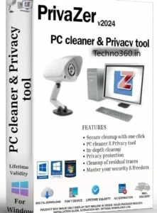 مفتاح ترخيص برنامج PrivaZer PRO Free License- PC cleaner & Privacy tool