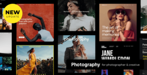 تحميل قالب Photography v7.6.3 الوورد بريس – للتصوير الفوتوغرافي