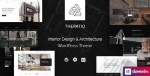 تحميل Theratio v1.3.8 – Elementor للهندسة المعمارية والتصميم الداخلي