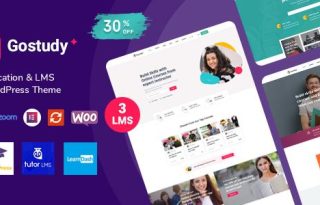 Gostudy v2.5.0 – قالب ووردبريس للتعليم