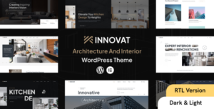 تحميل Innovat v1.1.5 – قالب ووردبريس للهندسة المعمارية والديكور الداخلي + RTL