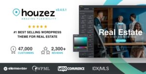 تحميل Houzez v3.4.5.1 – قالب ووردبريس للعقارات