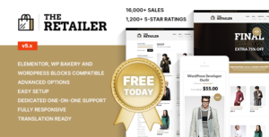 The Hanger v4.6 – قالب WooCommerce الكلاسيكي الحديث