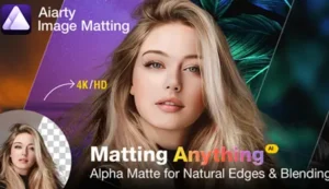 برنامج Aiarty Image Matting v2.0 ترخيص مجاني [أداة إزالة الخلفية للصور بواسطة الذكاء الاصطناعي]