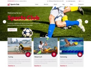 تحميل EagleElite v1.0 – قالب ووردبريس للنادي الرياضي