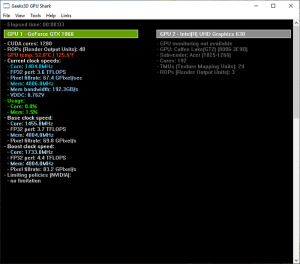 تحميل برنامج GPU Shark II 2.8.0 للكمبيوتر