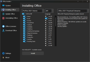 تحميل برنامج Office Installer / Office Installer+ 1.26 لتحميل جميع اصدارات الاوفيس مجاناً