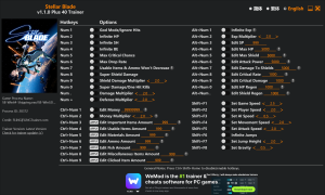 Stellar Blade Trainer 40 Options · Game Version: v1.1.0+