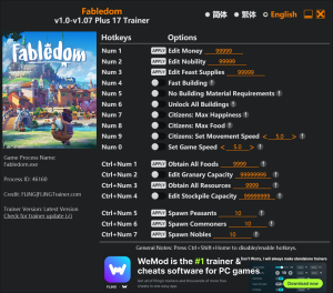 WARNO Trainer 6 Options · Game Version: v20240527-v20250616+