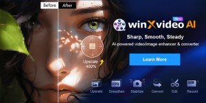 تحميل Winxvideo AI 4.1 كامل – تحويل وتعديل الفيديوهات بالذكاء الاصطناعي