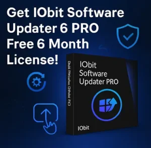 مفتاح ترخيص برنامج IObit Software Updater 8 لمدة 6 شهور