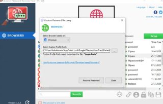 PC Trek Browser Password Recovery Tool – Get Free 6-Month License (Windows 11/10)