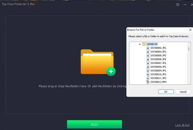 Top Data Protector Pro Free License -Folder Lock Software