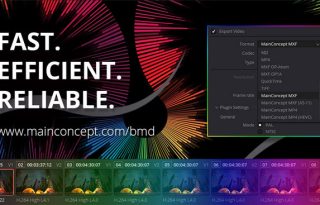 MainConcept Codec Plugin 1.7.3 for DaVinci Resolve