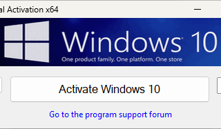 Windows 10 Digital Activation Program v1.5.5.6