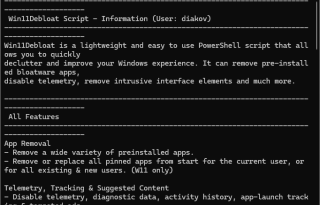 Win11Debloat 2026.07.11