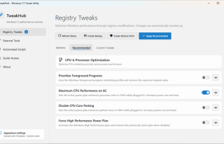 TweakHub 1.0.1 + Portable