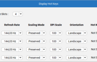 Display Hot Keys 4.0.3 + Portable